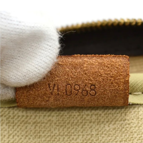 Beautiful Authentic LOUIS VUITTON Monogram Deauville Hand Bag Brown Canvas - Picture 7 of 9